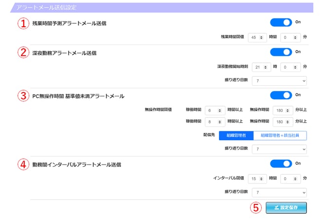 40_アラートメール送信設定